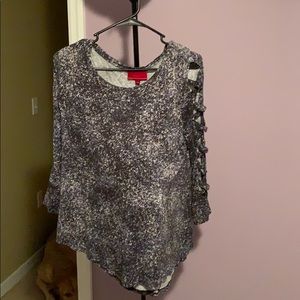 Jennifer Lopez criss cross ladder top in Large